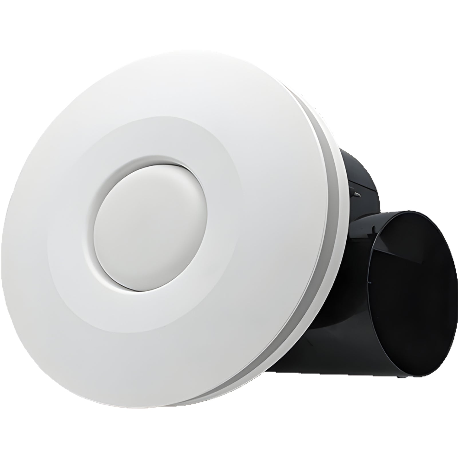 Fanco Hybrid 250 Round Exhaust Fan with LED White  W-ECVUHBM10-RWL - The Blue Space