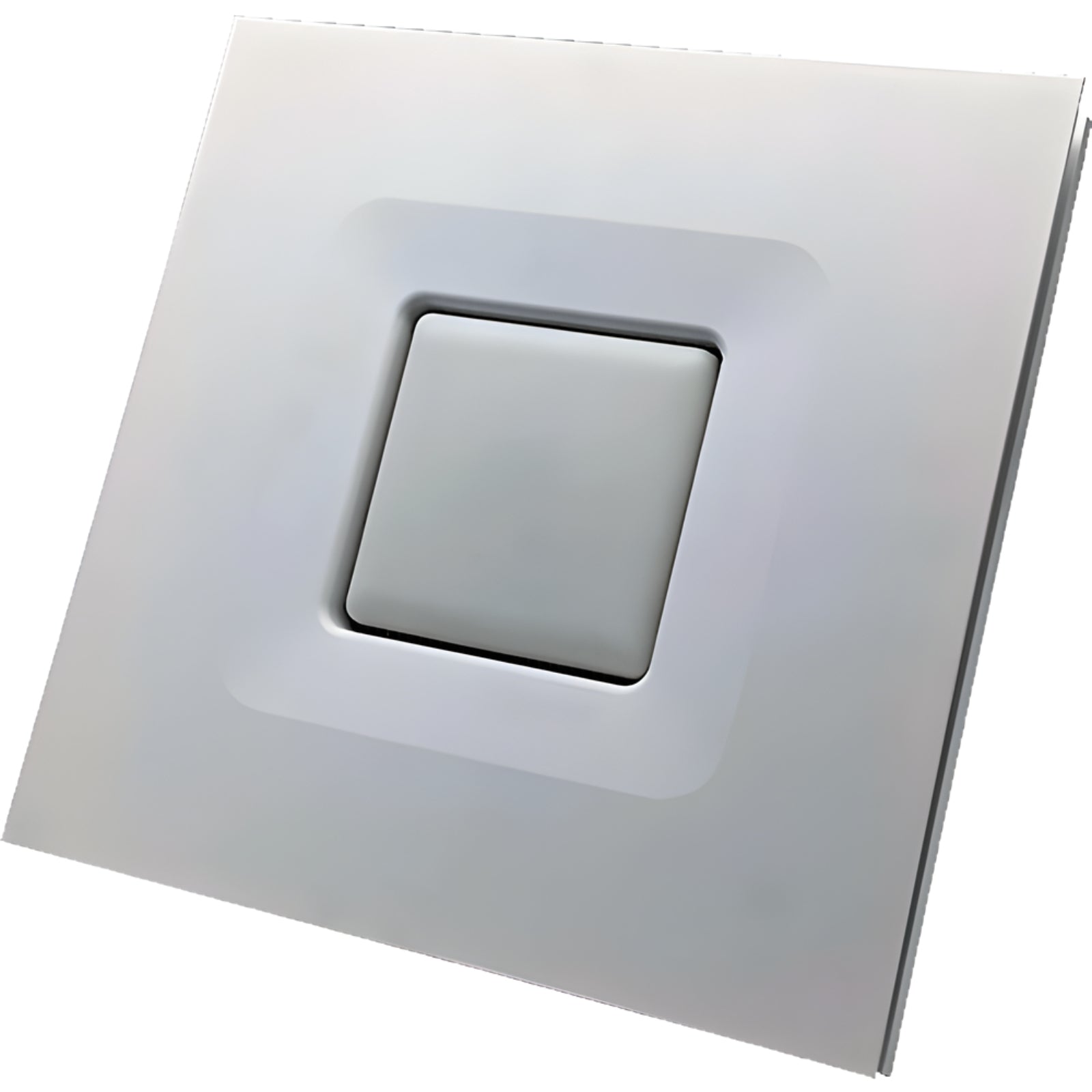 Cover Fanco Hybrid 250 Square Exhaust Fan with with LED White  W-ECVUHBM10-SQWL - The Blue Space