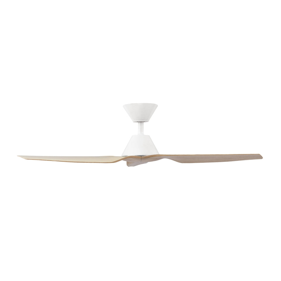Fanco Infinity-iD v3 48'' (122cm) DC Ceiling Fan  White and Beechwood