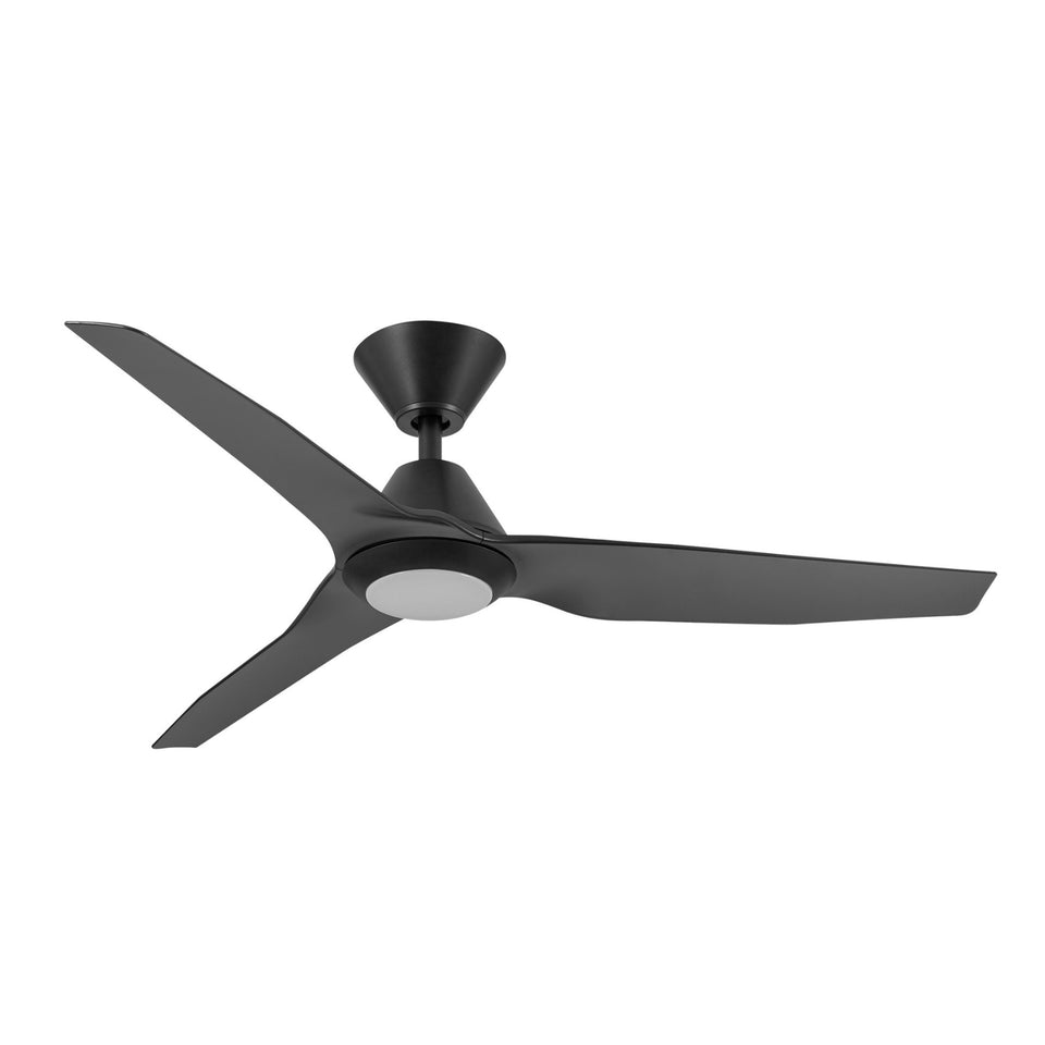 Fanco Infinity-iD v3 48'' (122cm) DC Ceiling Fan with LED Light Black