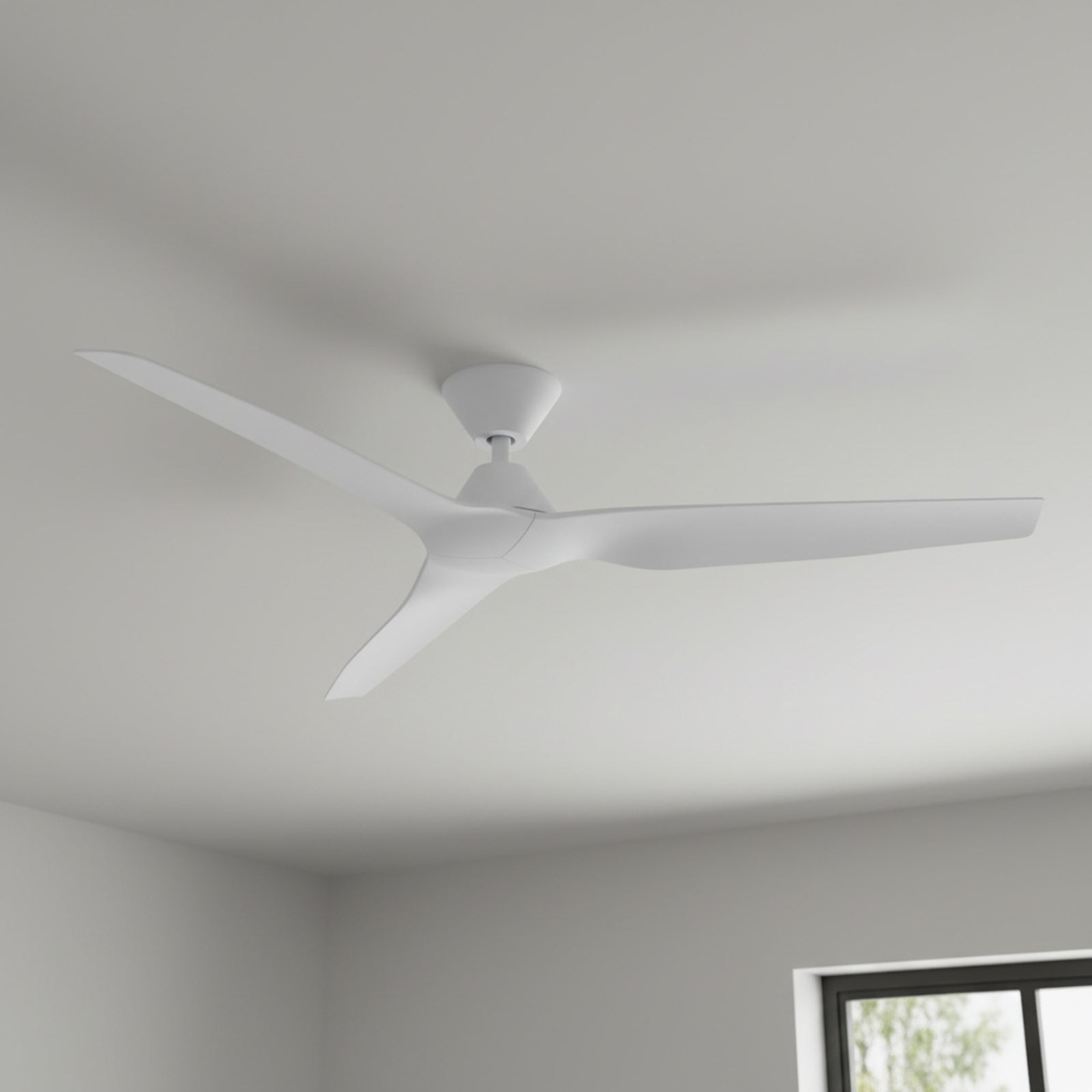 Close Up Fanco Infinity-iD v3 54'' (137cm) DC Ceiling Fan White  F8030/101C - The Blue Space