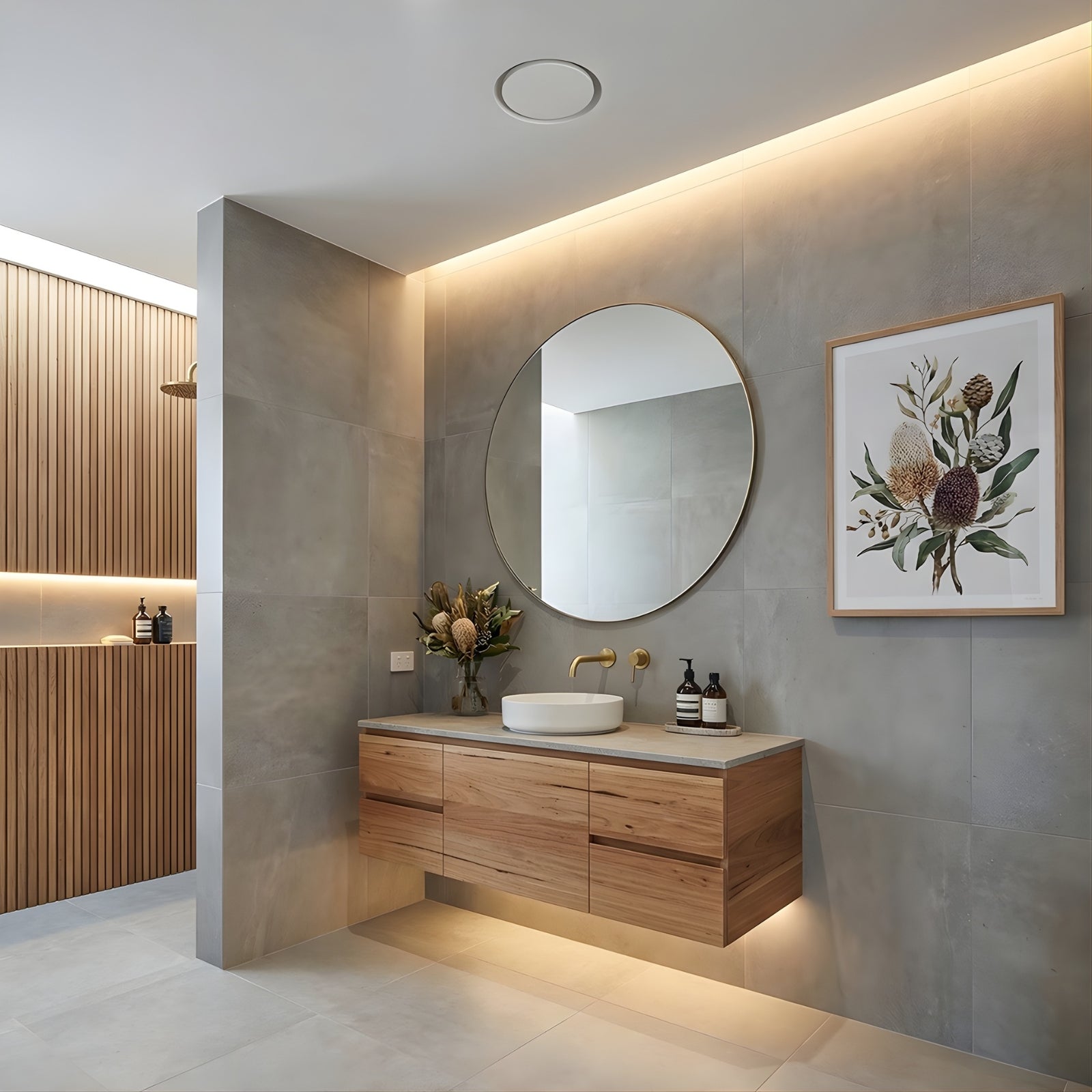 Lifestyle1 Fanco Premium Designer 150mm Round Bathroom Ventilation Kit White EKEVROTTS150 - The Blue Space