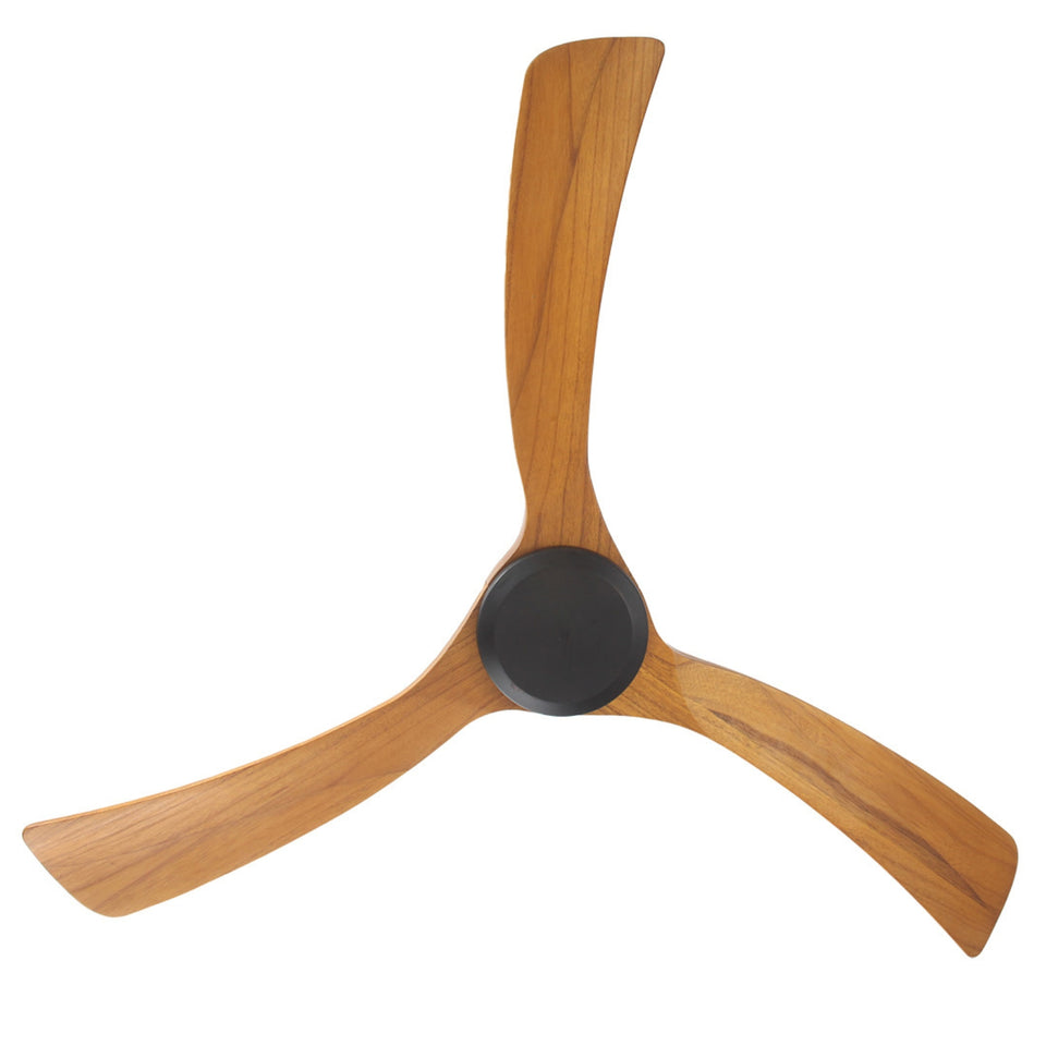 Fanco Sanctuary 52'' (132cm) DC Ceiling Fan - Black and Teak