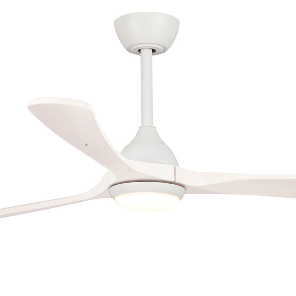 Fanco Sanctuary 52'' (132cm) DC Ceiling Fan with LED Light - White and Whitewash