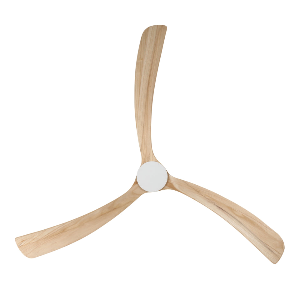 Fanco Sanctuary 86'' (218cm) DC Ceiling Fan - White and Natural