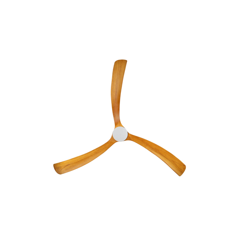 Fanco Sanctuary 86'' (218cm) DC Ceiling Fan - White and Teak