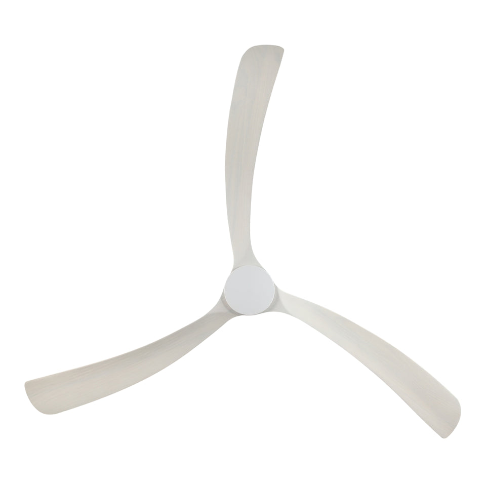 Fanco Sanctuary 86'' (218cm) DC Ceiling Fan - White and Whitewash