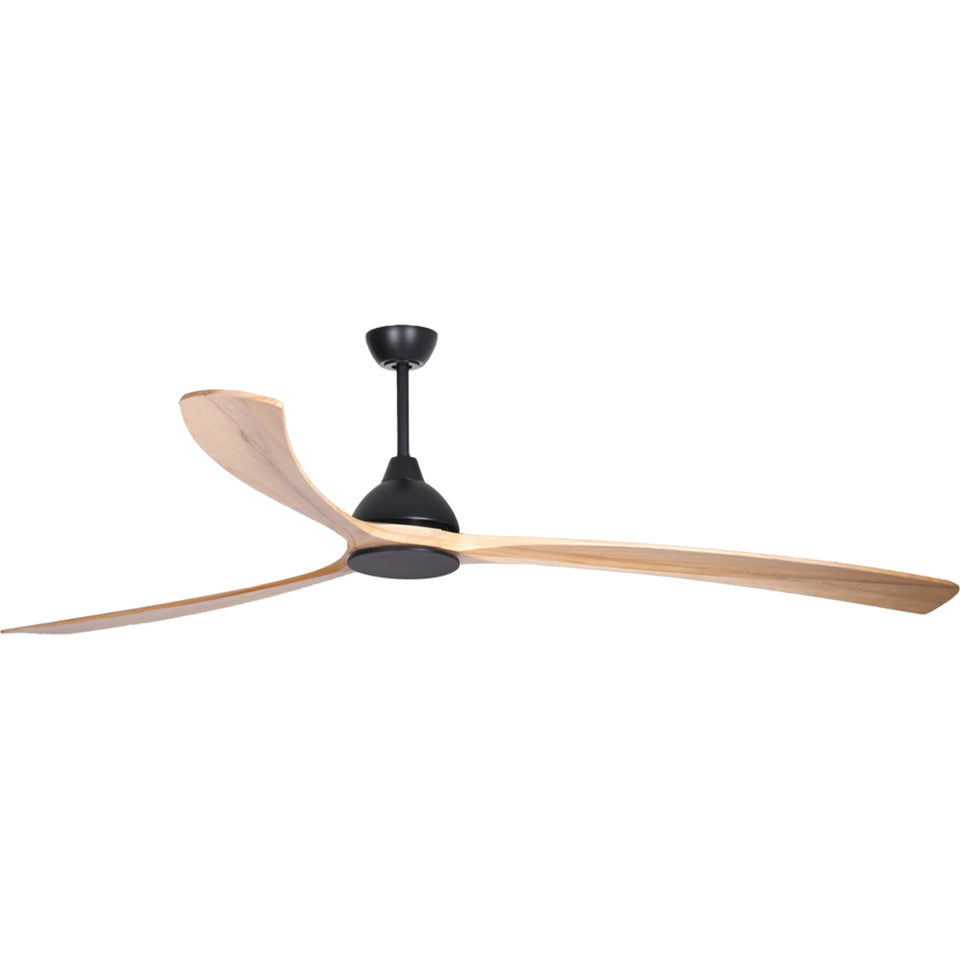 Fanco Sanctuary 92'' (234cm) DC Ceiling Fan - Black and Natural
