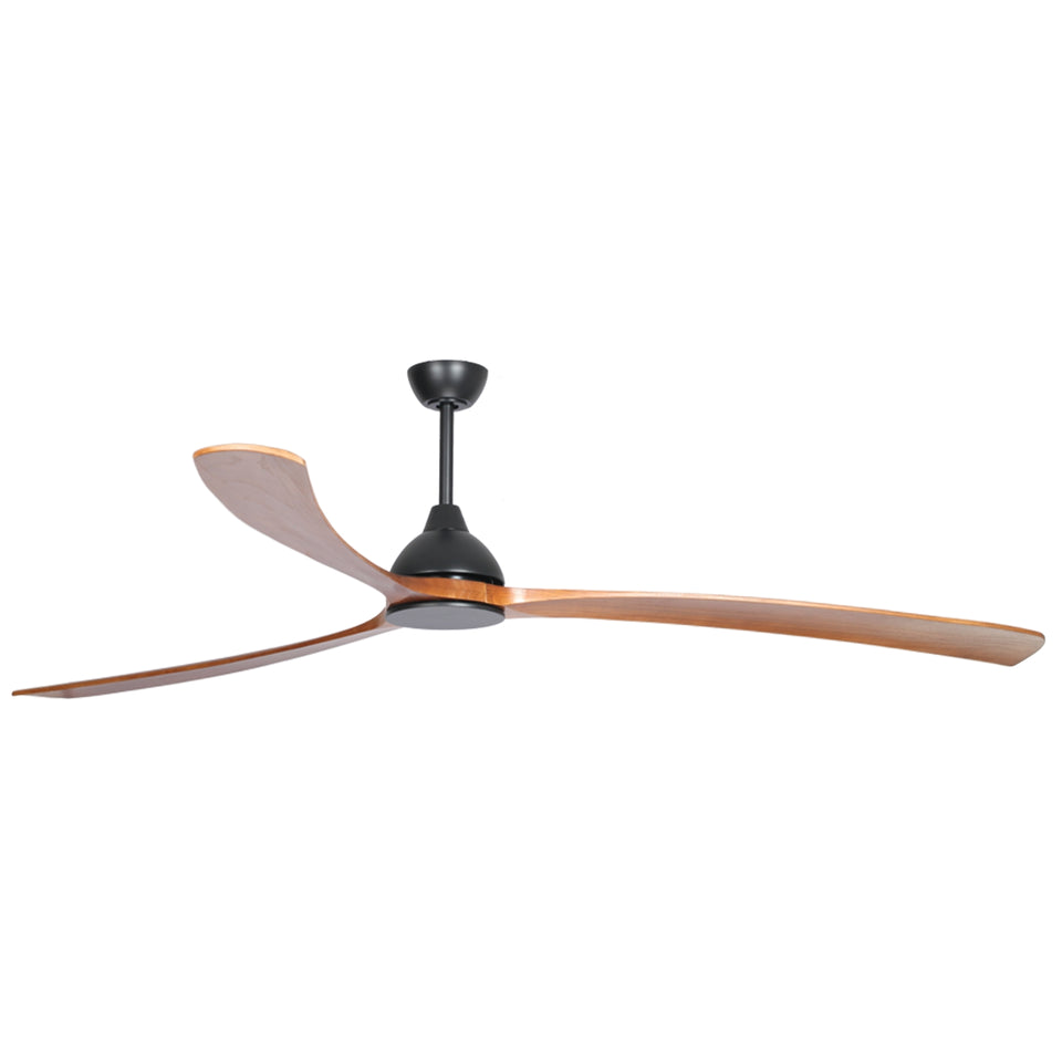 Fanco Sanctuary 92'' (234cm) DC Ceiling Fan - Black and Teak