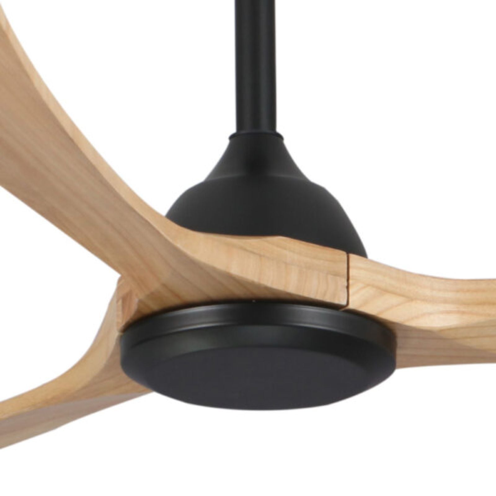 Details Fanco Sanctuary 52'' (132cm) DC Ceiling Fan - Black and Natural F6000/219A - The Blue Space