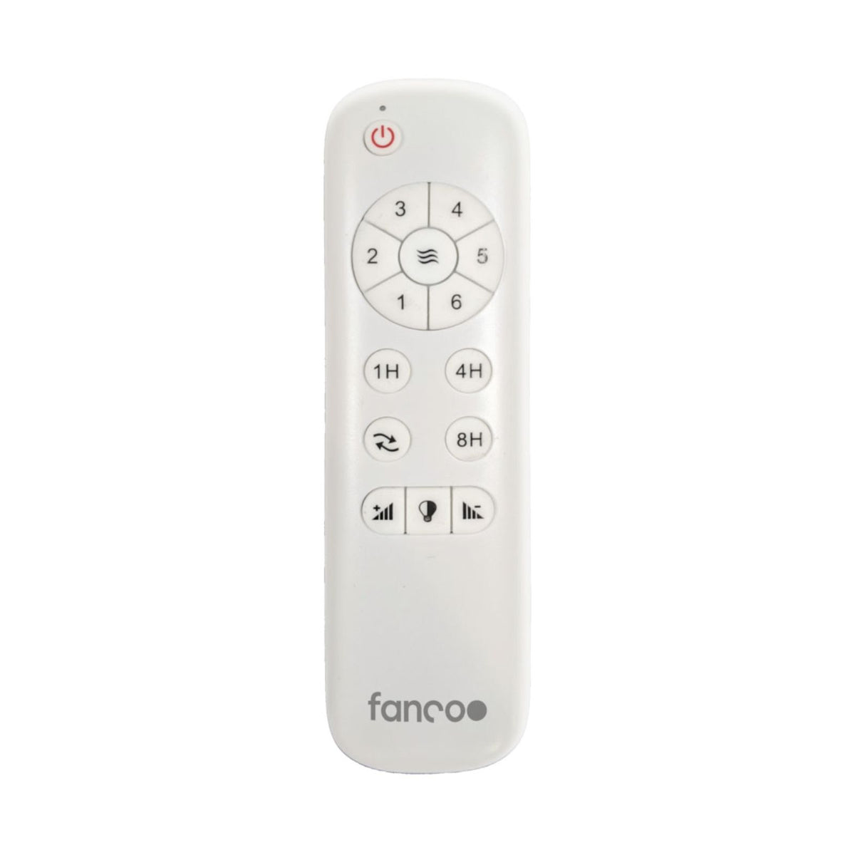 Remote Fanco Wynd V3  54'' (137cm) DC Ceiling Fan - Black and Handcrafted Timber Blades Natural F0500/219C - The Blue Space