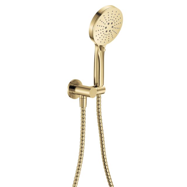 Fienza Empire Slim Hand Shower Round Plate Urban Brass