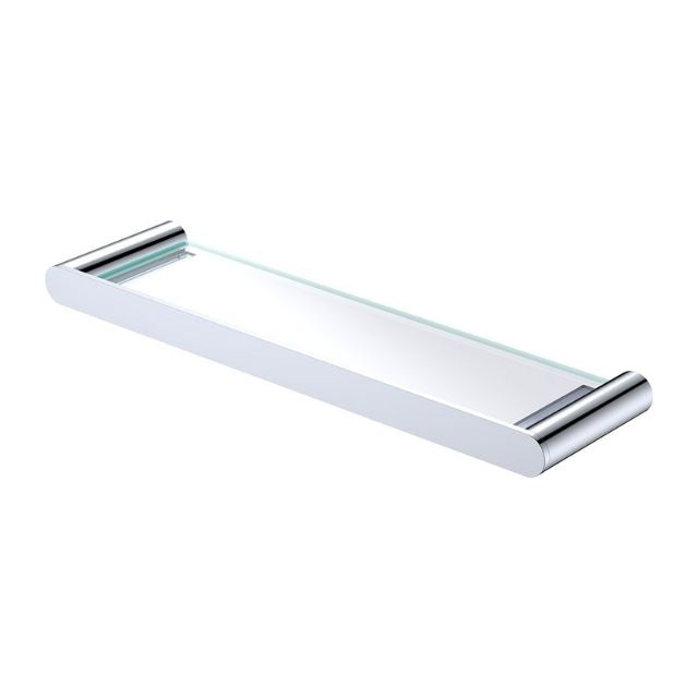 Fienza Empire Slim Shower Shelf Glass Chrome