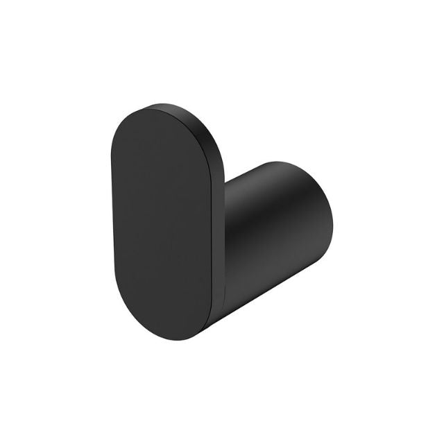 Fienza Empire Slim Single Robe Hook Matte Black