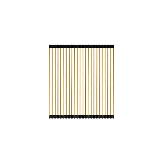 Fienza Hana Sink Drainer Roller Rugged Brass 420X450X5mm