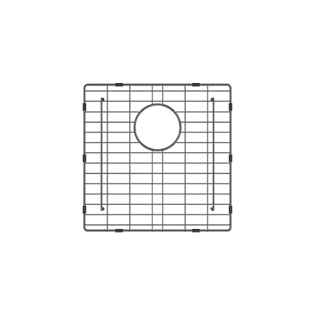 Fienza Hana Sink Protector 27L Carbon Metal 330X390X5mm