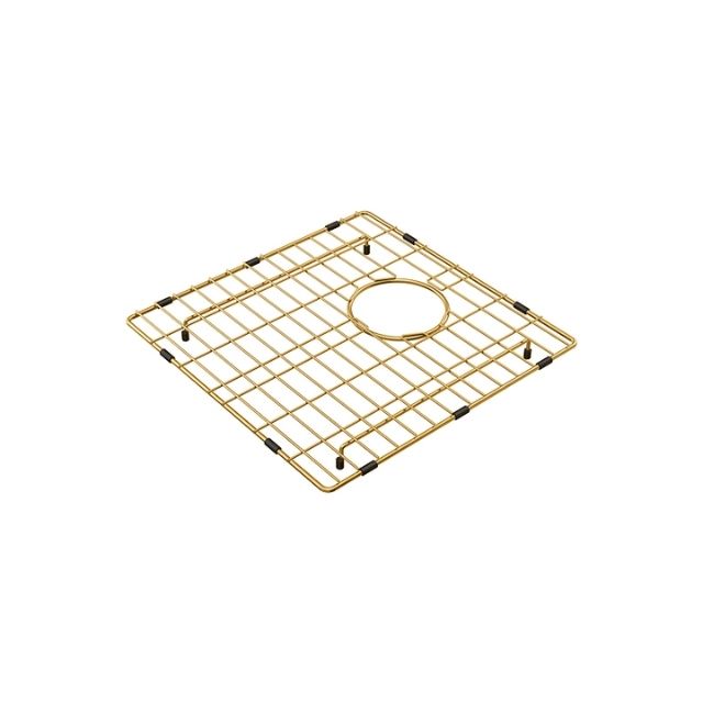 Fienza Hana Sink Protector 27L Rugged Brass 330X390X5mm