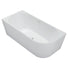 Fienza Isabella Right-Hand Acrylic Corner Bath with Overflow, Gloss White, 1700mm - The Blue Space