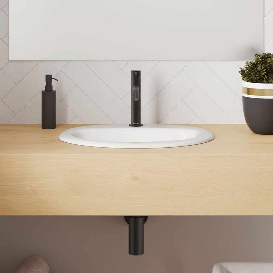 Fienza Kaya Basin Mixer Matte Black