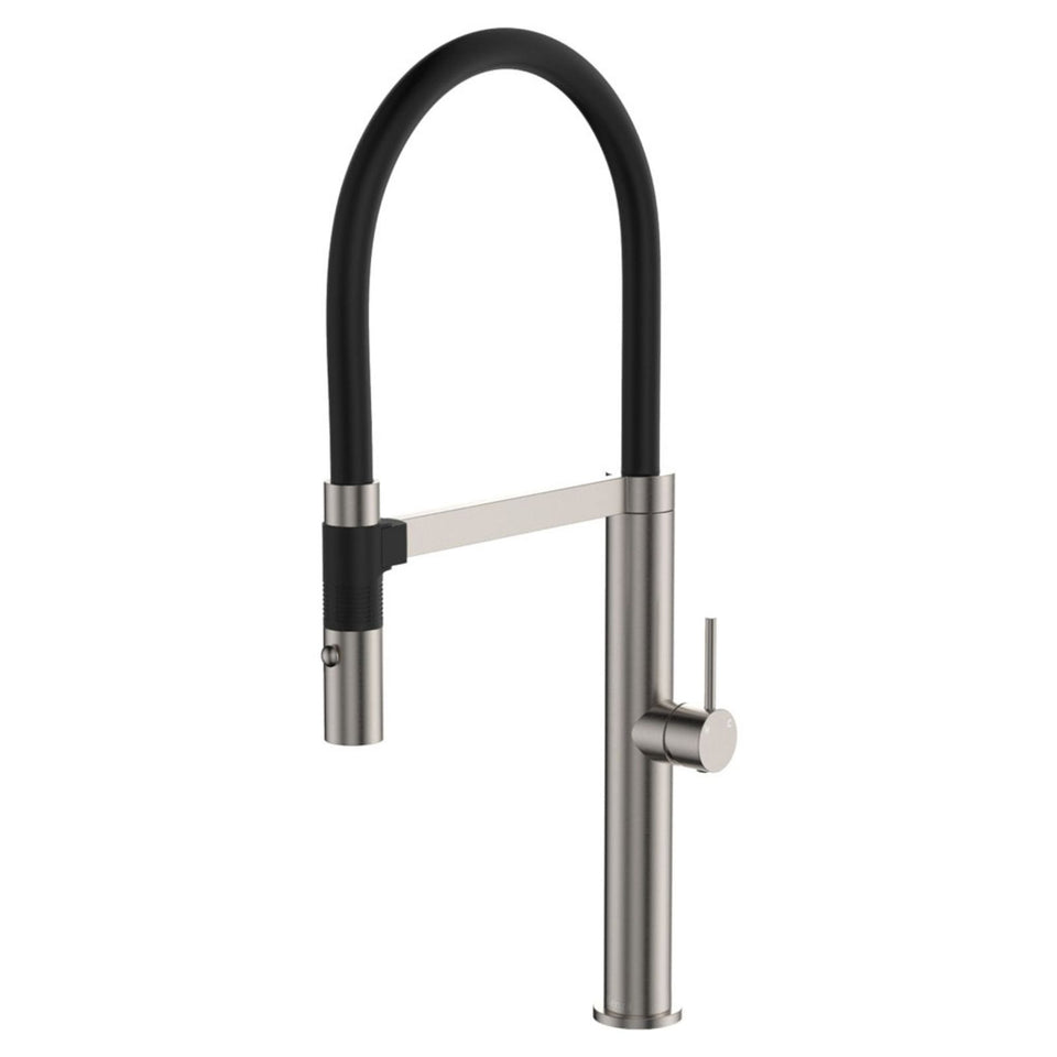Fienza Kaya Pull Down Sink Mixer Brushed Nickel