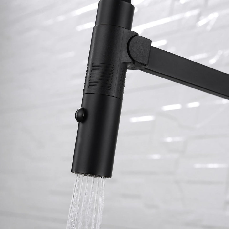 Fienza Kaya Pull Down Sink Mixer Gun Metal