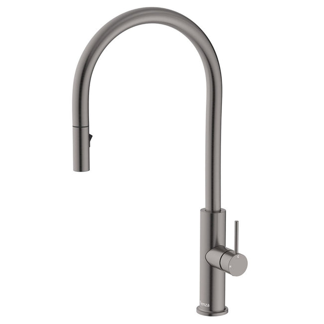 Fienza Kaya Pull Out Sink Mixer Gun Metal 228108GM-LF - The Blue Space