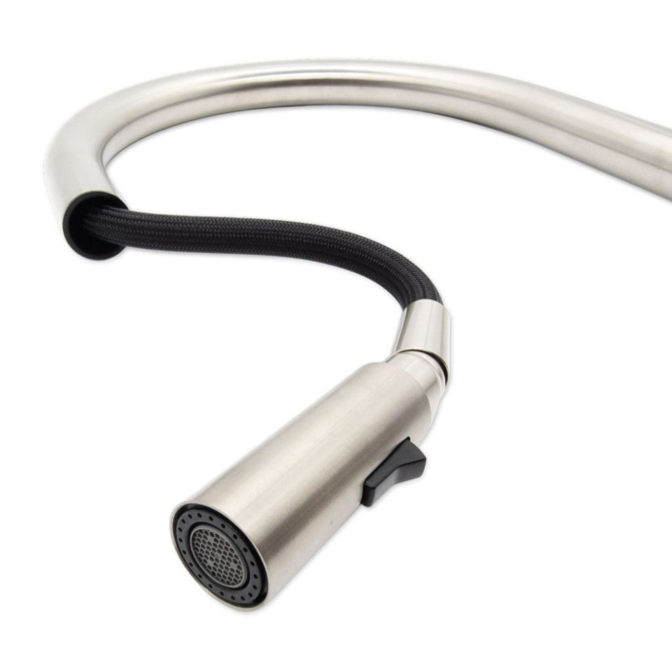 Fienza Kaya Pull Out Sink Mixer Gun Metal