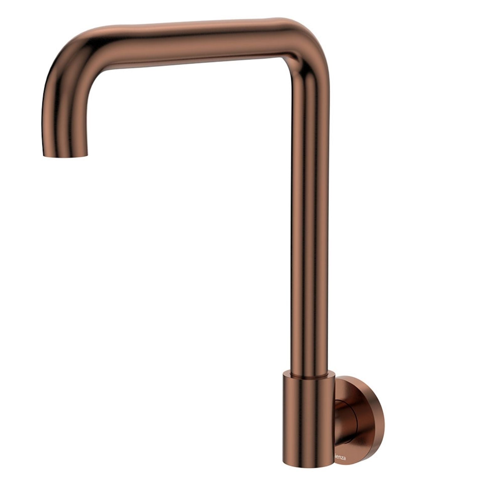 Fienza Kaya Squareline Wall Swivel Outlet Brushed Copper 228122CO-LF - The Blue Space