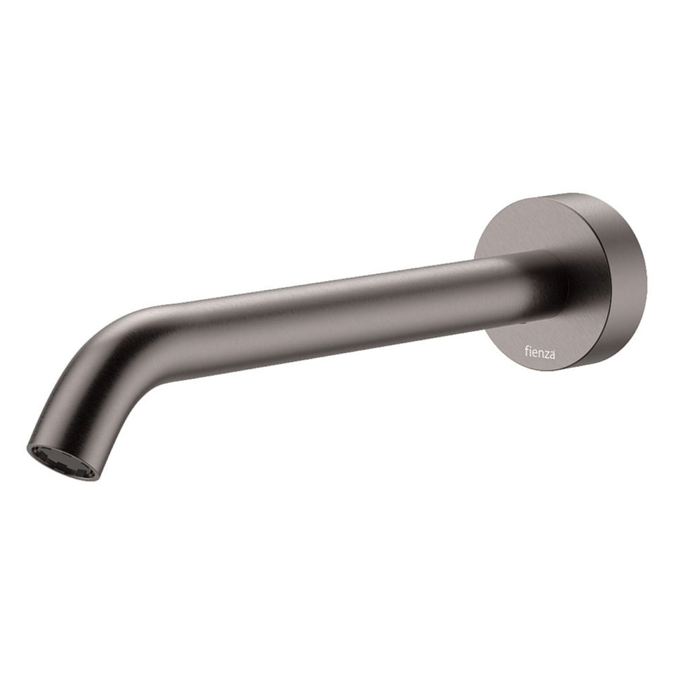 Fienza Kaya Wall Basin/Bath 220mm Outlet Gun Metal