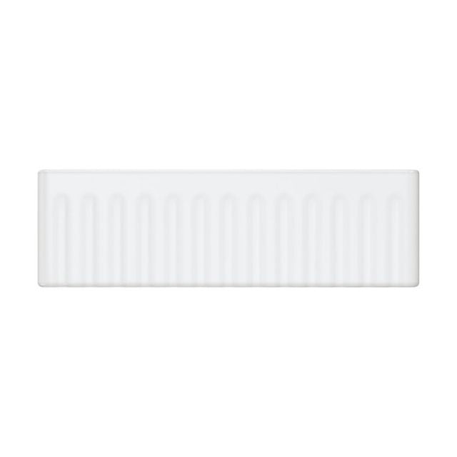 Fienza Olivia Butler Sink Large 835 Reversible Fluted & Flat Fire Clay Gloss White