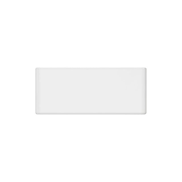 Fienza Olivia Butler Sink Small 610 Reversible Fluted & Flat Fire Clay Gloss White
