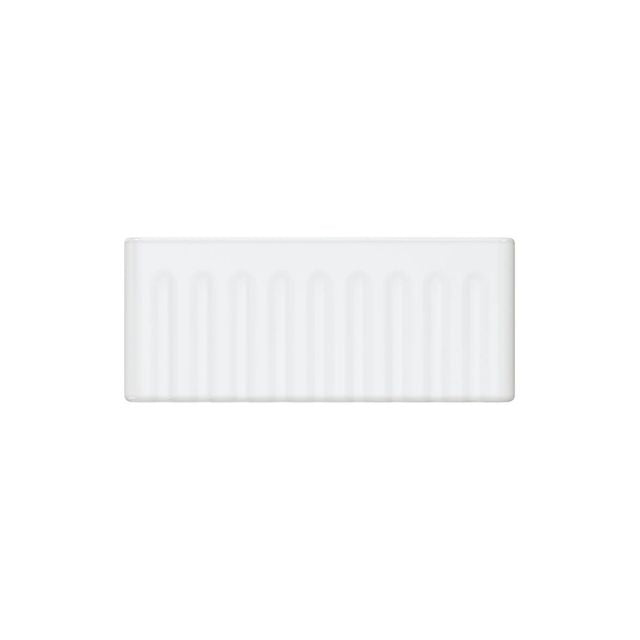 Fienza Olivia Butler Sink Small 610 Reversible Fluted & Flat Fire Clay Gloss White