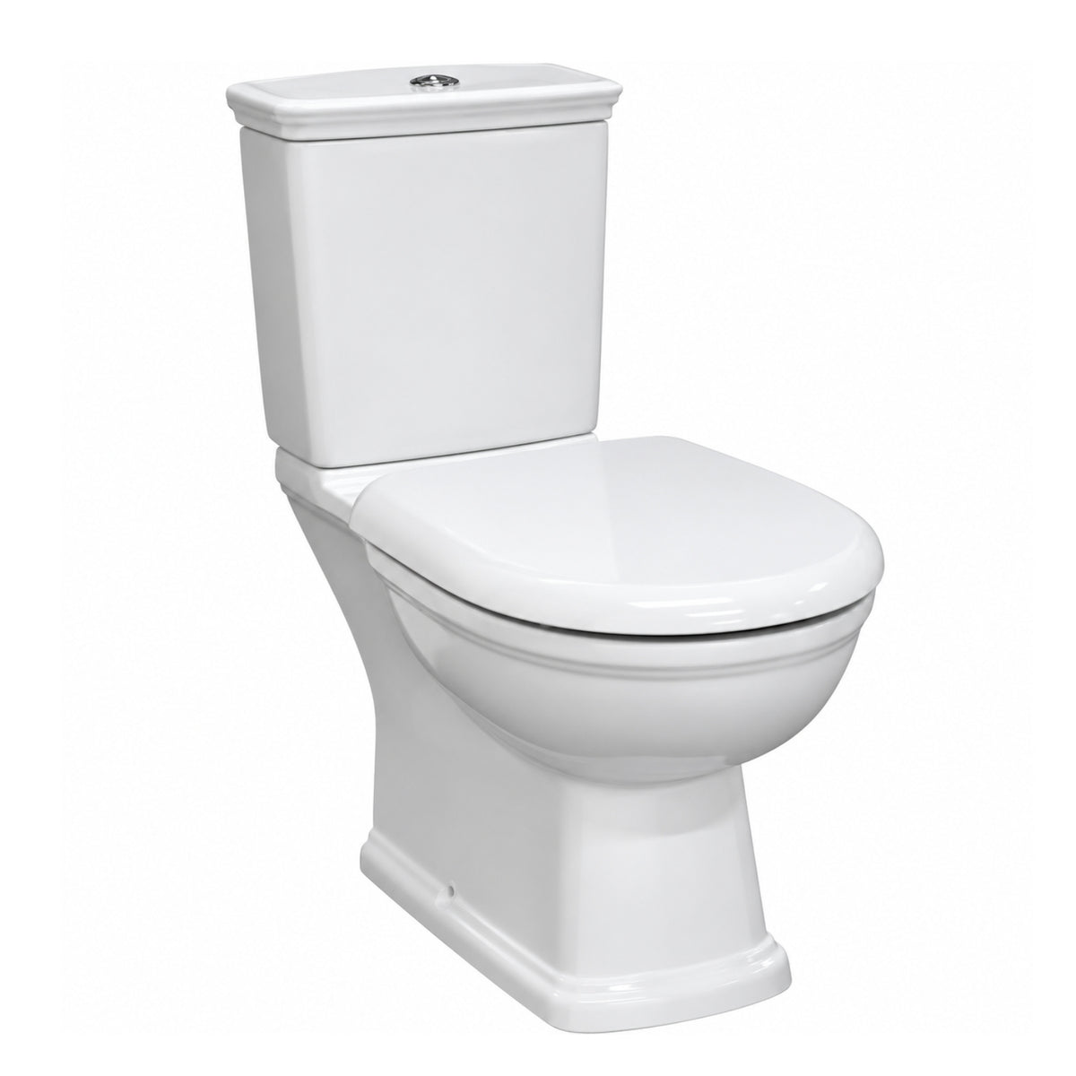 Fienza RAK Washington Close-Coupled Toilet Suite TBS_070130W - The Blue Space