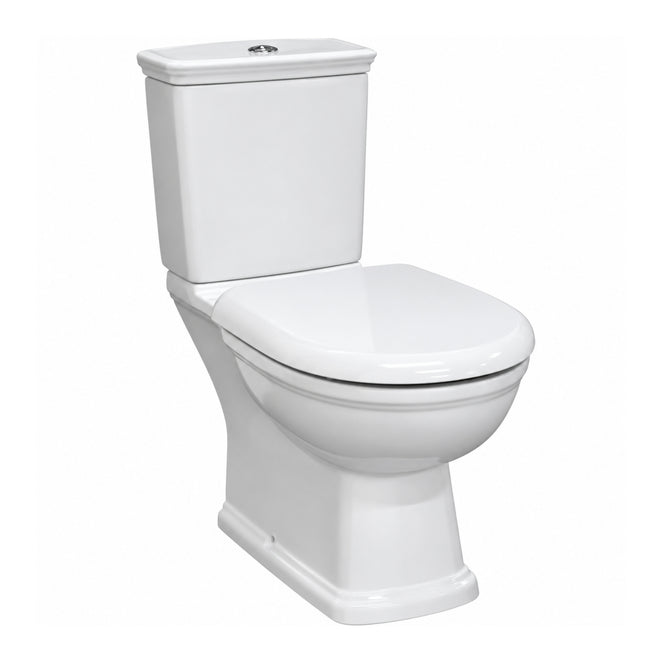 Fienza RAK Washington Close-Coupled Toilet Suite TBS_070130W - The Blue Space