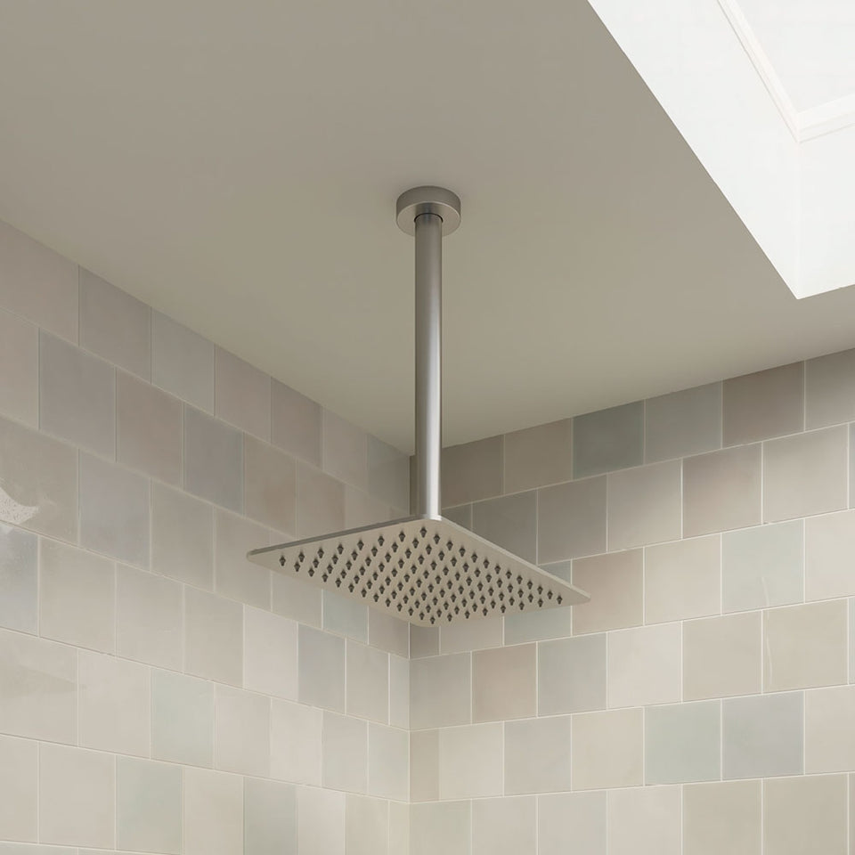 Fienza Round Shower Dropper 300mm Brushed Nickel