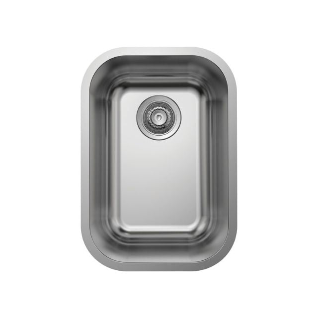 Fienza Tiva 345 Kitchen Sink Single Bowl 22L NTH 345X495X180mm