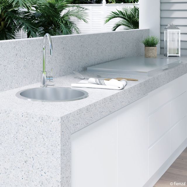 Fienza Tiva Kitchen Sink Round Bowl 19L NTH 430X80mm
