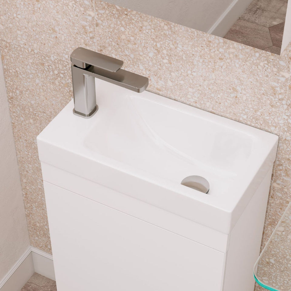 Fienza Tono Basin Mixer Brushed Nickel