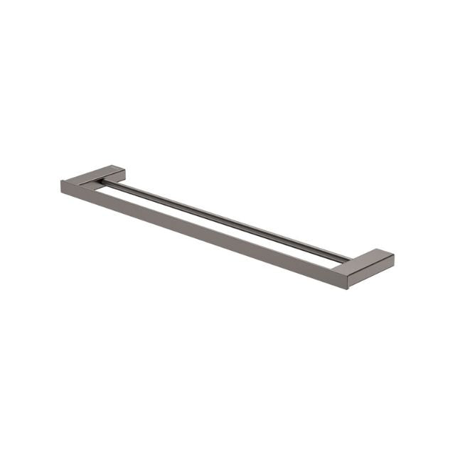 Fienza Tono Double Towel Rail 610mm Gun Metal