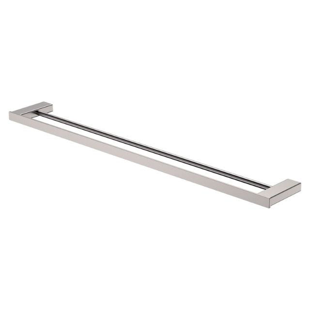 Fienza Tono Double Towel Rail 810mm Brushed Nickel
