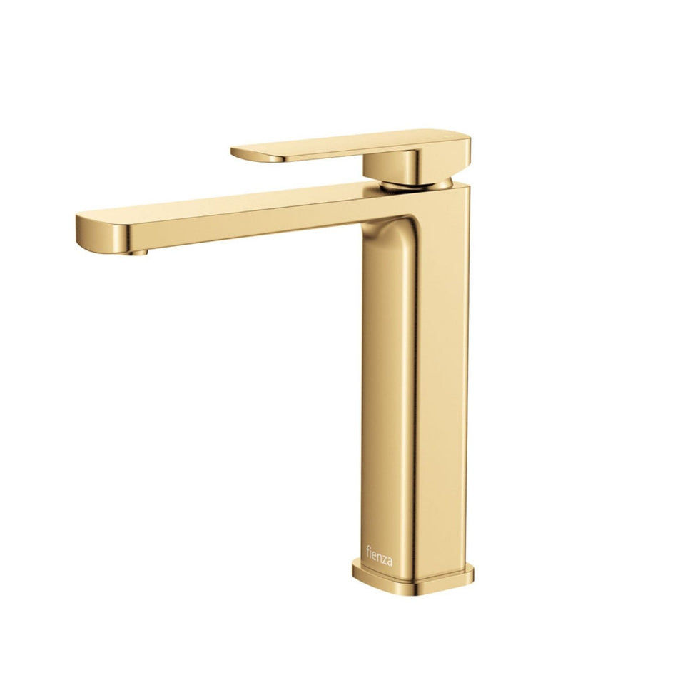 Fienza Tono Medium Basin Mixer Urban Brass