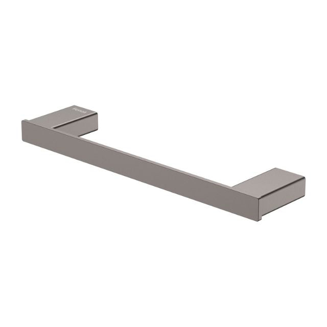 Fienza Tono Single Hand Towel Rail 300mm Gun Metal