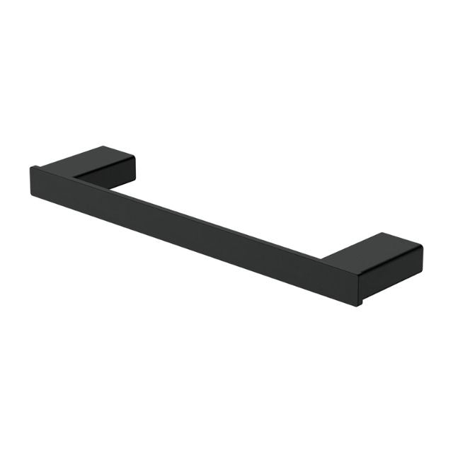 Fienza Tono Single Hand Towel Rail 300mm Matte Black
