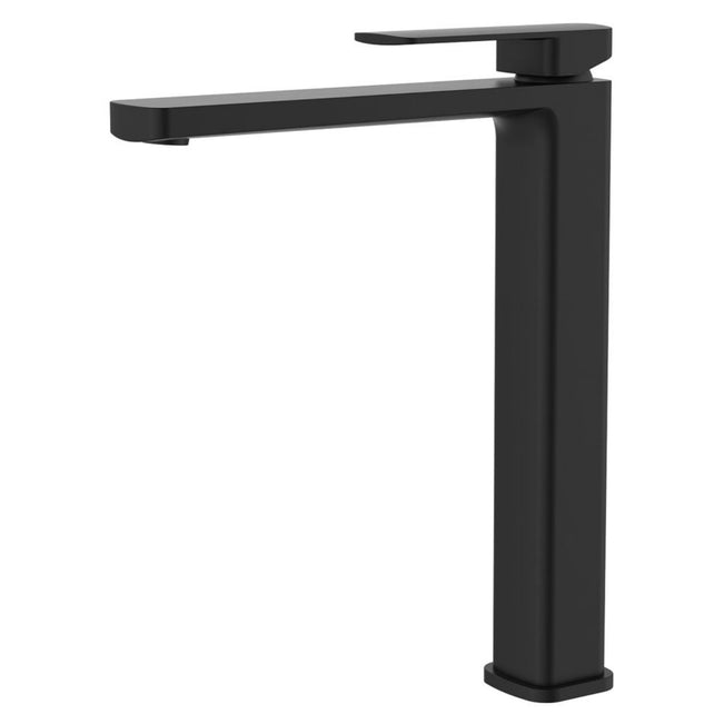 Fienza Tono Tall Basin Mixer Matte Black 233107B-LF - The Blue Space