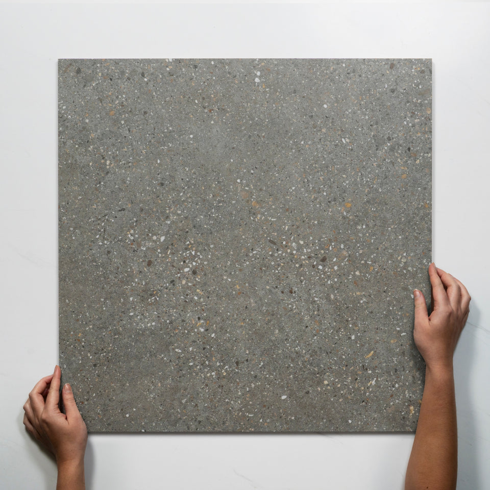 Frankie Light Grey External Porcelain Tile P5 600 x 600mm