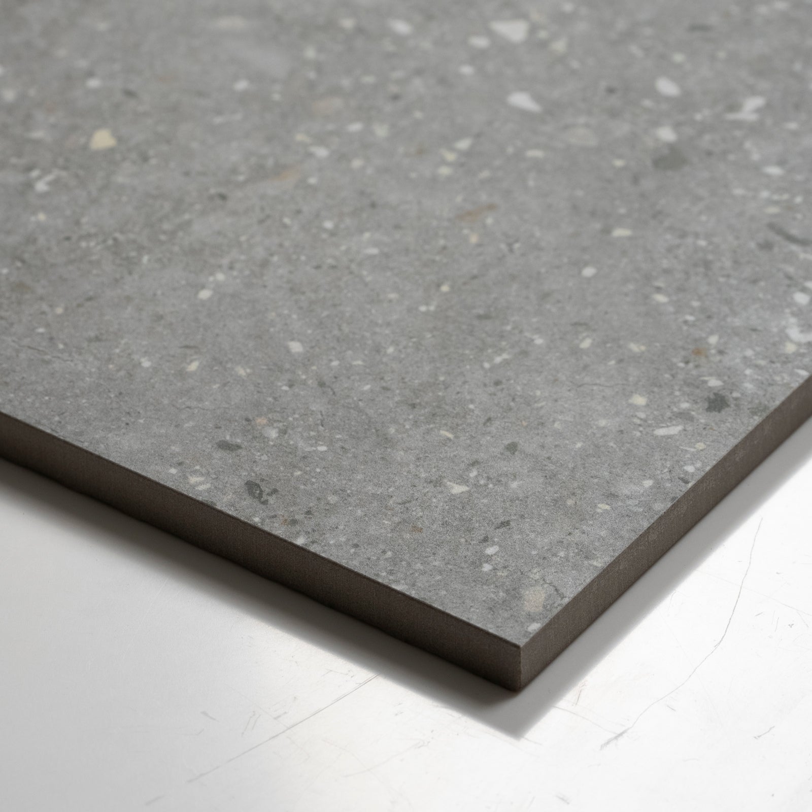 Oblique Frankie Light Grey Matte Porcelain Tile P3 600 x 600mm FRAPEM4 - The Blue Space