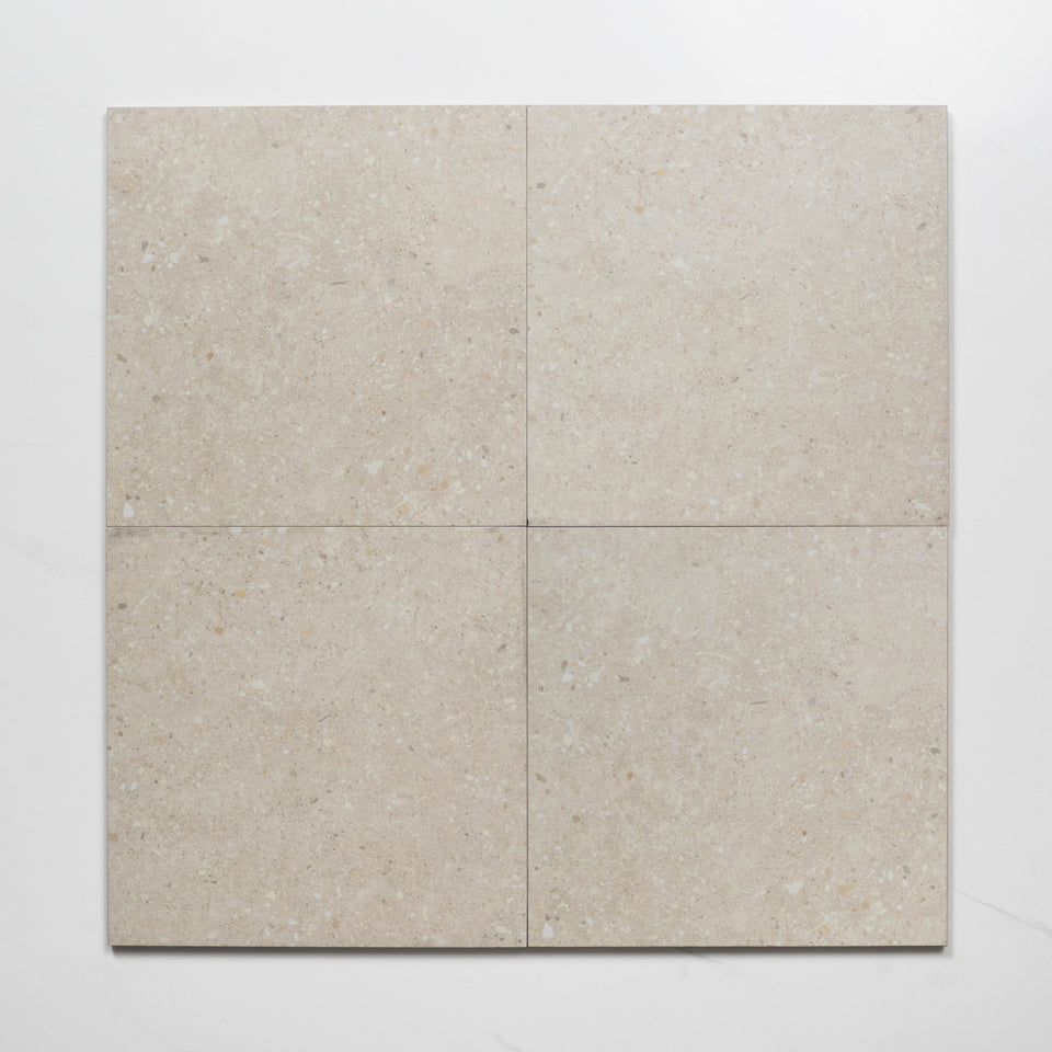 Frankie Vanilla Matte Porcelain Tile P3 300 x 300mm