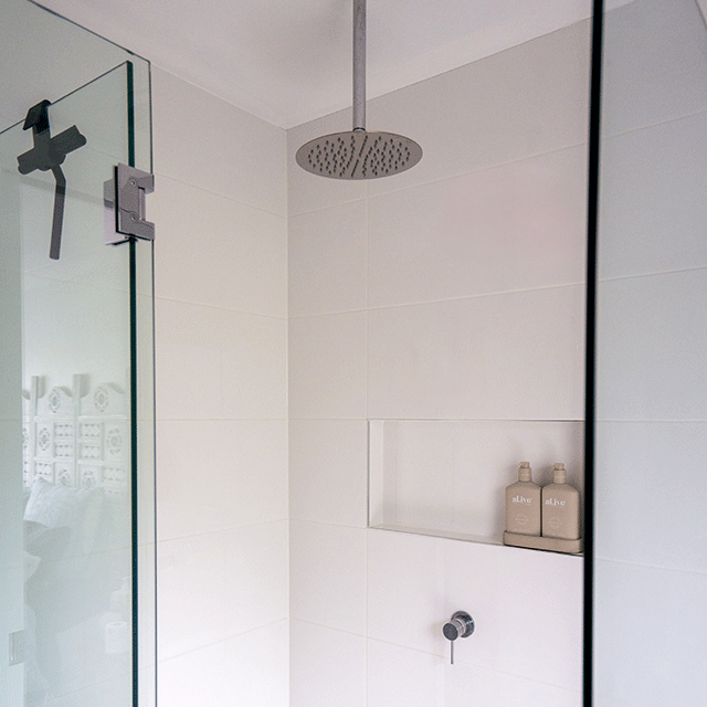 Indigo Ciara Ceiling Shower Arm 300mm Chrome