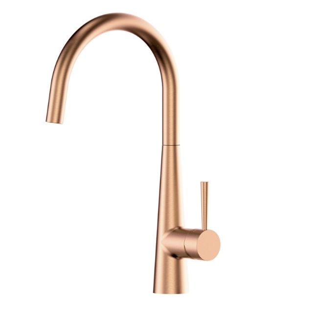 Greens Galiano Slimline Sink Mixer Brushed Copper