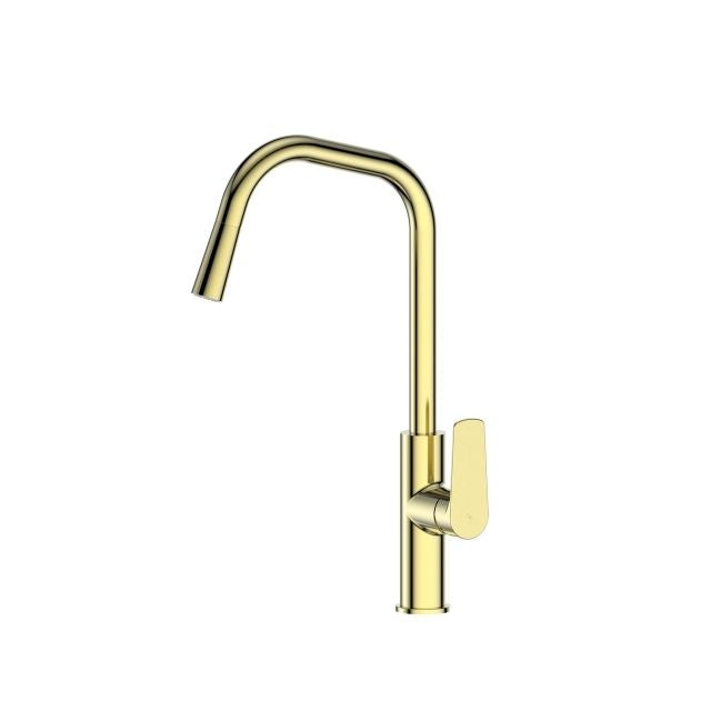 Greens Novi Pull-Down Sink Mixer  Brushed Brass